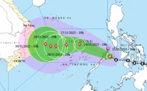 Áp thấp nhiệt đới mạnh lên, nhiều nước dự báo trái ngược về hướng di chuyển