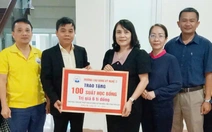 Trường cao đẳng tặng 6 tỉ đồng học bổng cho học sinh vùng lũ