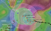 Khả năng bão số 15 hướng vào đâu?