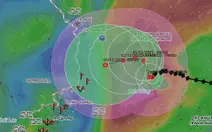 Bão số 15 sẽ liên tục đổi hướng trong 3 ngày tới