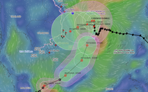 Hôm nay, bão số 15 vẫn 'đi thong thả', áp thấp nhiệt đới ngược lên Biển Đông