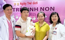 Kỳ tích tại Bệnh viện Hùng Vương: Cứu sống bé gái sinh non 23 tuần, nặng 640 gram