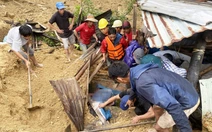 Hiện trường sạt lở núi ở Thượng Đức khiến một người chết