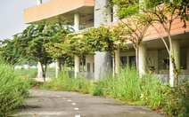 Hiện trạng bệnh viện 4.500 tỉ ở TP.HCM sau 10 năm khởi công: Thi công 'cho có', cỏ dại um tùm