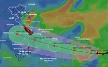 Bão Kalmaegi sáng nay: Đi nhanh, cường độ rất mạnh
