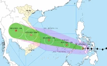 Bão Kalmaegi sắp vào Biển Đông, gió vẫn mạnh cấp 13, giật cấp 16