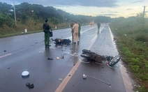 Tai nạn xe máy: 2 người chết, 2 người bị thương nặng