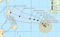 Khả năng hình thành bão mới ngoài khơi Philippines sau bão Kalmaegi, có thể vào Biển Đông