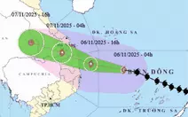 Sáng nay, bão Kalmaegi mạnh cấp 14, giật cấp 17, đang cách Quy Nhơn 390km
