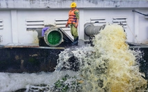 Vận hành 4 trạm bơm công suất lớn tại khu vực kênh An Hạ ứng phó triều cường