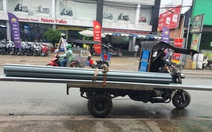 Cảnh sát giao thông TP.HCM ra quân xử lý xe ba gác, xe tự chế, đảm bảo trật tự đô thị