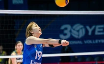 Ngôi sao bóng chuyền nữ cao 1m95 của Việt Nam tỏa sáng ở nước ngoài