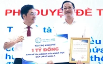 Trường đại học Y Dược TP.HCM tài trợ 3,5 tỉ đồng cho hai nhóm nghiên cứu chẩn đoán sớm ung thư