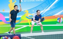 Các y, bác sĩ thi đấu pickleball để gây quỹ cho bệnh nhân ung thư