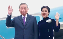 Tổng Bí thư Tô Lâm cùng Phu nhân lên đường thăm cấp nhà nước Lào