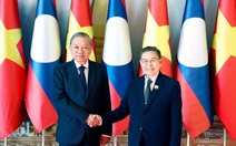 Tổng Bí thư Tô Lâm hội kiến Chủ tịch Quốc hội Lào