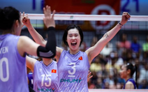 Bóng chuyền nữ Việt Nam - Myanmar (ván 1)