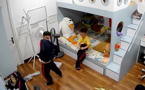 Đề phòng mẹ cho ăn roi, bé trai mặc 6 cái quần để đỡ đau