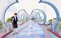 Ngắm phối cảnh 2 cầu đi bộ tô điểm không gian đô thị ven sông Sài Gòn