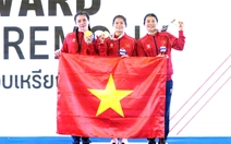 Ba chị em ruột ở Huế làm điều lịch sử ở môn vật SEA Games 33