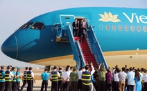 Ngắm 3 máy bay đầu tiên hạ cánh sân bay Long Thành