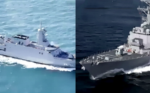 Sự thật về video tàu Venezuela và tàu Mỹ đối đầu trên biển