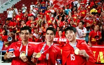 Người hâm mộ ngất ngây với HCV SEA Games 33 của U22 Việt Nam