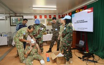 Bệnh viện dã chiến cấp 2 số 7 huấn luyện chuyên môn y tế cho lực lượng gìn giữ hòa bình ở Nam Sudan