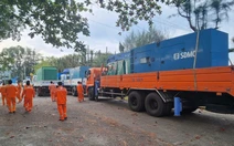 Điện lực An Giang đưa 20 máy phát điện phục vụ dân Phú Quốc