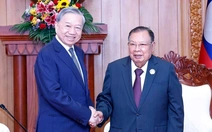 Tổng Bí thư Tô Lâm thăm các nguyên lãnh đạo cấp cao Lào