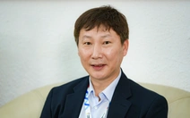 HLV Kim Sang Sik trả lời phỏng vấn trực tiếp trên Tuổi Trẻ Online