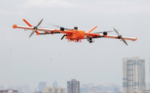 Bệnh viện đầu tiên dùng thiết bị bay không người lái để 'ship' mẫu bệnh phẩm, thuốc