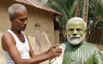 Kiểm chứng video làm tượng Thủ tướng Ấn Độ từ lá dừa