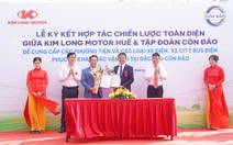 Kim Long Motor & Tập đoàn Côn Đảo ký kết hợp tác chiến lược toàn diện