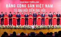 Tổng Bí thư Tô Lâm cắt băng khai mạc triển lãm Đảng Cộng sản Việt Nam - Từ Đại hội đến Đại hội