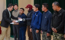 Báo Tuổi Trẻ cùng GREENFEED trao 1,2 tỉ đồng cho người dân Hà Tĩnh bị ảnh hưởng bởi bão lũ