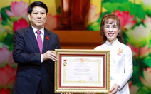 Tiến sĩ Nguyễn Thị Phương Thảo nhận danh hiệu Anh hùng Lao động