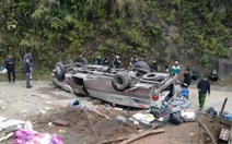 Đoàn từ thiện gặp nạn ở Lào Cai, 8 người chết