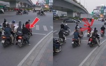 Cười sảng với cô gái lên nhầm xe