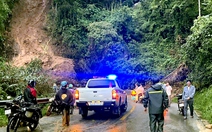 Đèo Ngoạn Mục đã thông xe nhưng vẫn tiềm ẩn nguy cơ sạt lở