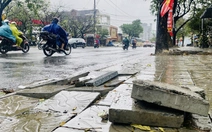 Vì sao vỉa hè mới cải tạo ở Đà Nẵng gập ghềnh, khó đi?