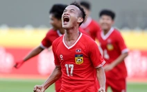 U22 Việt Nam - U22 Lào (hiệp 1) 1-1: Khampane san bằng cách biệt