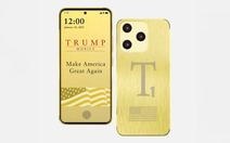 Smartphone 'vàng' của Trump Mobile lại trễ hẹn, giấc mơ ‘Made in USA’ mơ hồ