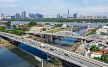 CSGT khuyến cáo xe tải, xe khách qua cầu Tân Thuận 1 từ 6-12 chú ý