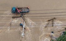 Nhiều đoạn quốc lộ 1, cao tốc qua Bình Thuận cũ ngập nặng