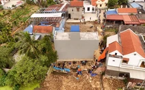 'Thần đèn' đã dời xong ngôi nhà 'xây nhầm' trên đất người khác ở Hải Phòng