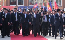 Thủ tướng Việt Nam và Thủ tướng Campuchia dự khai trương cặp cửa khẩu quốc tế Tân Nam - Meun Chey