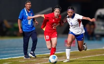 Nữ Việt Nam - Nữ Philippines (hiệp 2) 0-0: Bích Thùy bỏ lỡ cơ hội ngon ăn