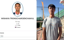 Web SEA Games nhầm lẫn biến tay vợt Thái Lan từ 30 thành 70 tuổi