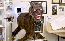 'Sói robot' đuổi gấu gây sốt tại Nhật Bản